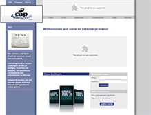 Tablet Screenshot of cap-interactive.de